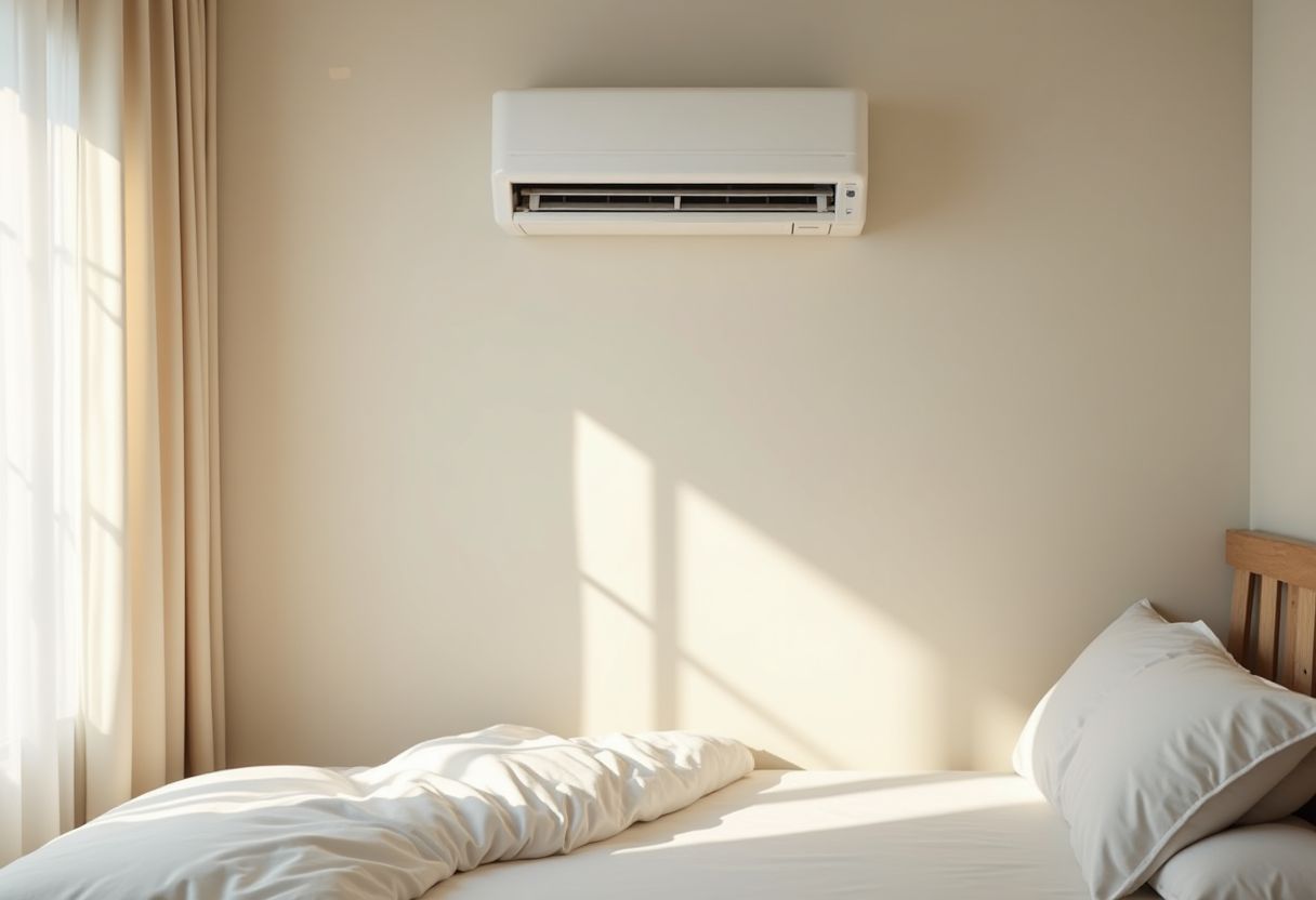 Climatizzatore in camera